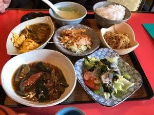 中国菜館 朱紅