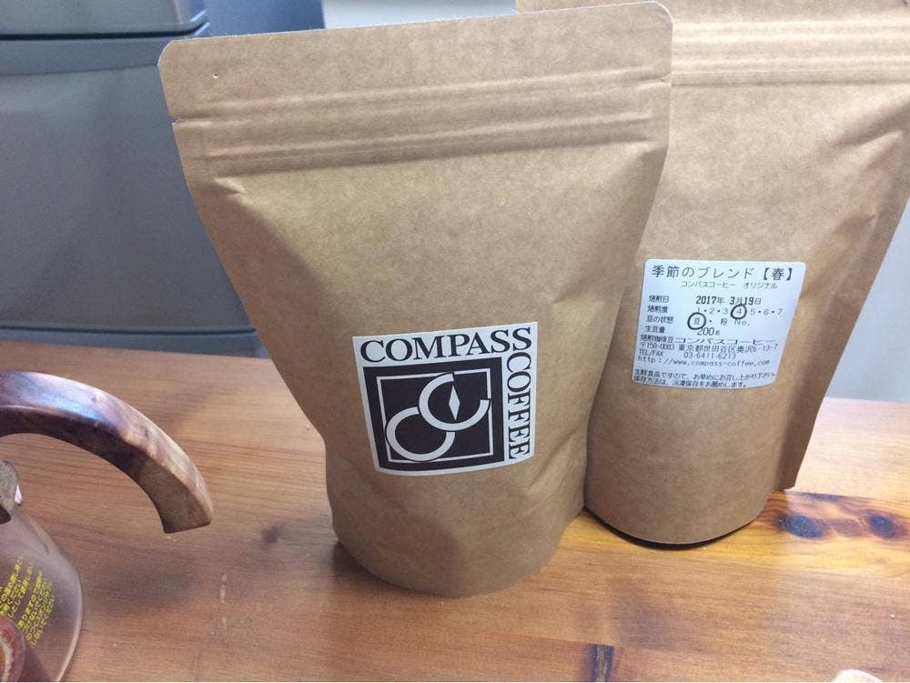 compass coffee 九品仏店