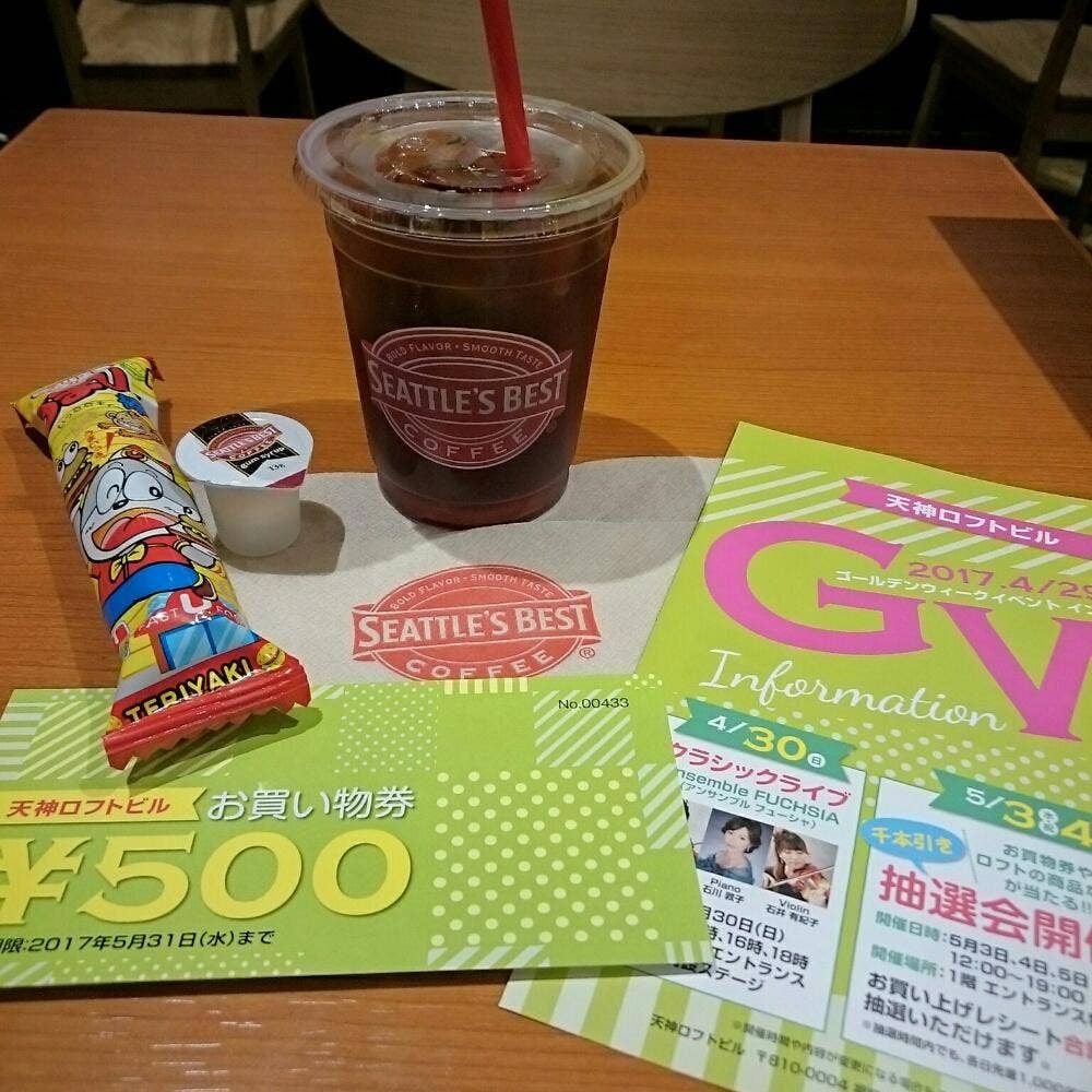 シアトルズベストコーヒー Luz福岡天神店