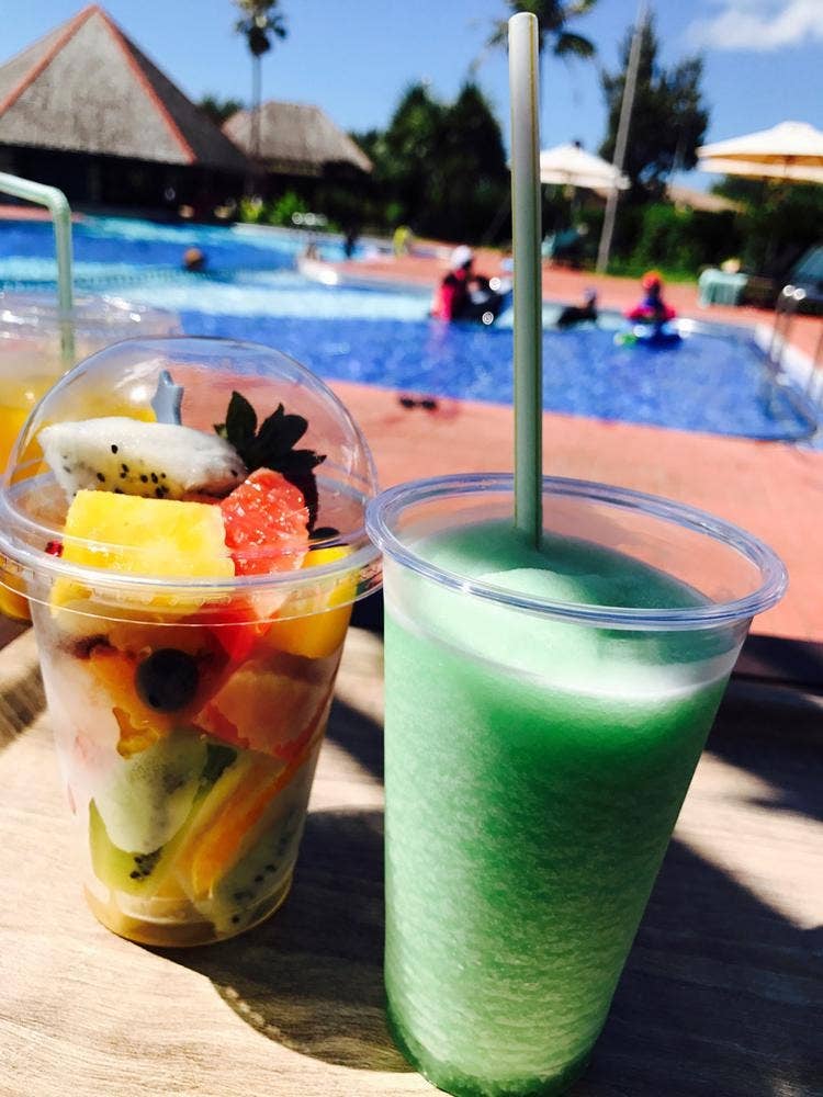 Beach Cafe OASIS オクマ プライベートビーチ&リゾート