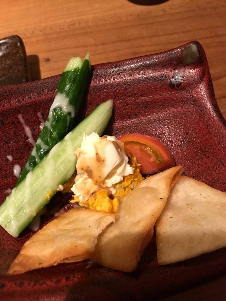隅火 もつ串焼