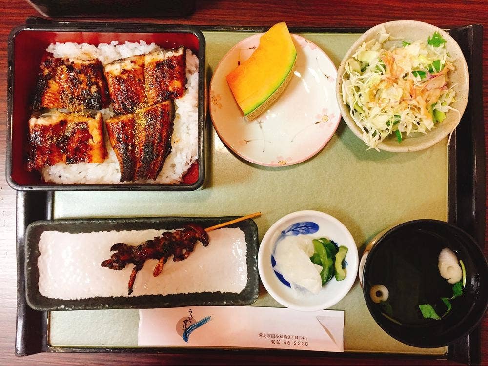 うなぎの尾方