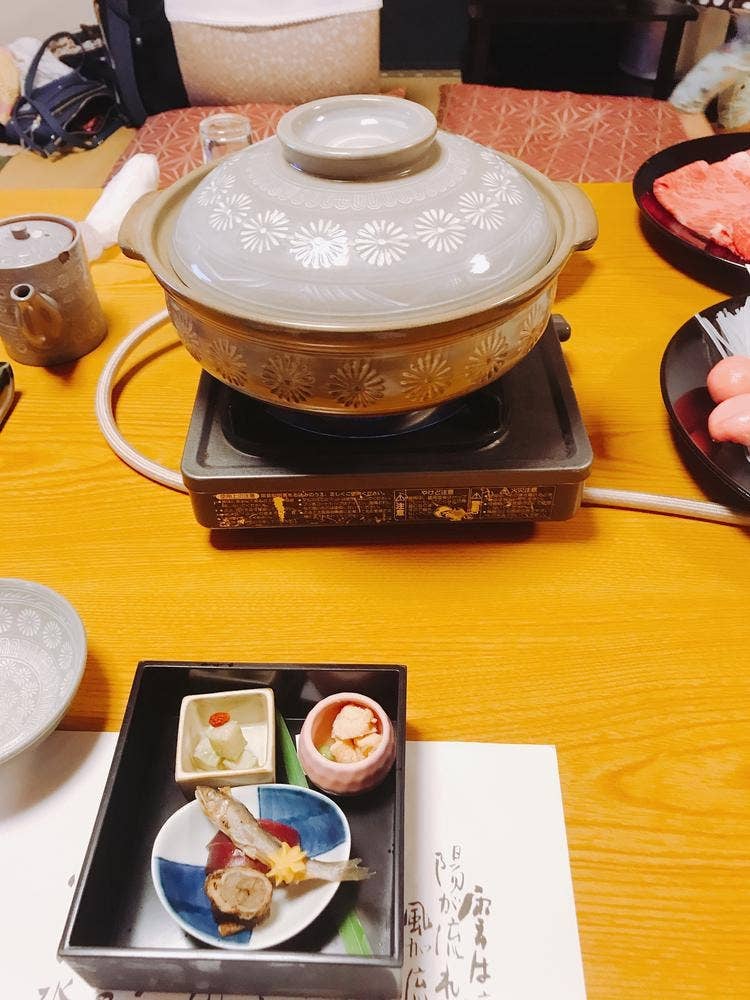 赤目温泉 山水園 食事会場