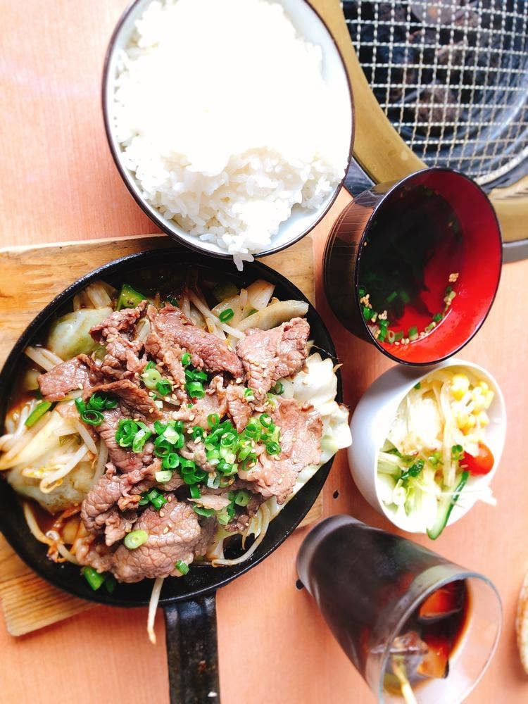 焼肉牛花
