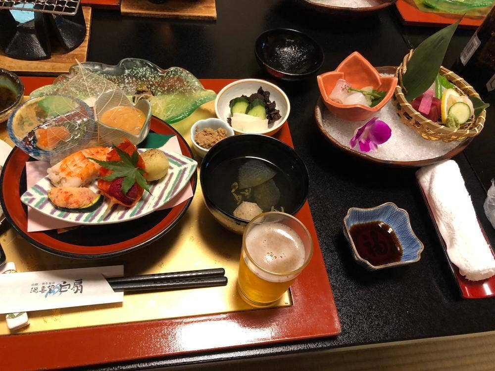 鳥取県 米子 皆生温泉 旅館 湯喜望 白扇