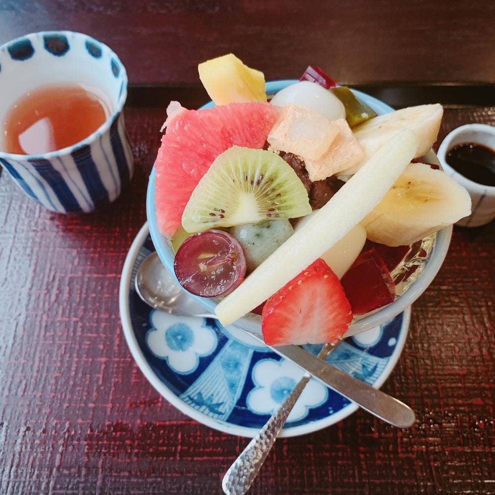 あんみつ屋カフェ