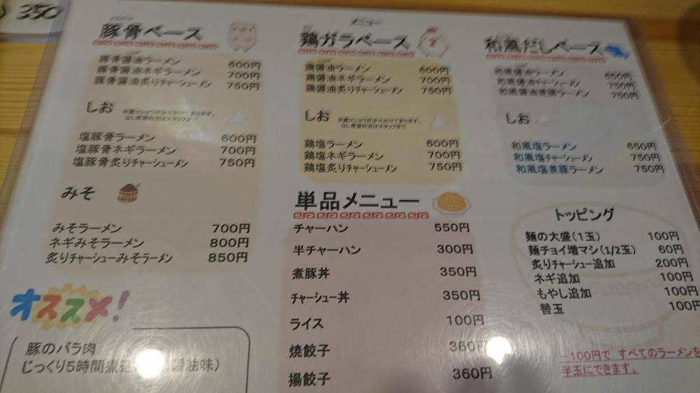 ラーメン食堂