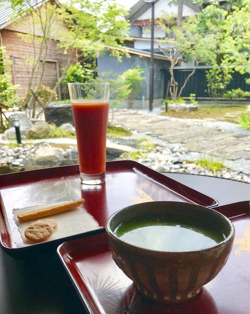 通潤酒造 カフェ