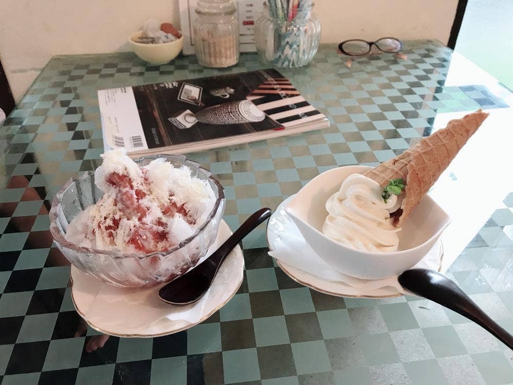 Natural soft cream Cafe MIRUKA