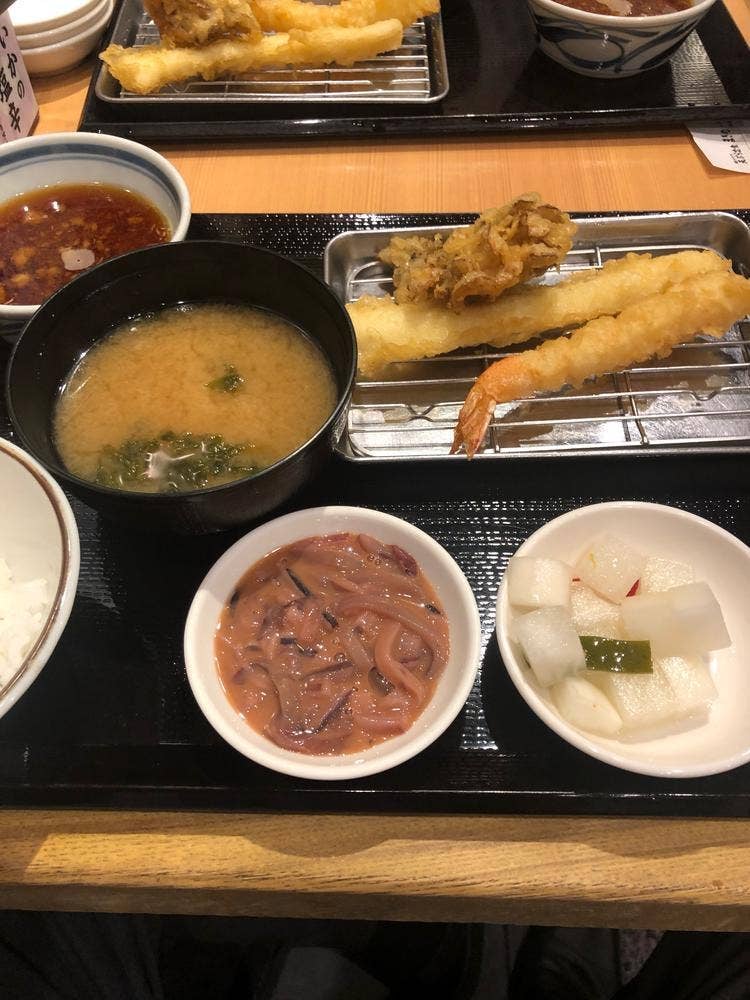 天ぷら定食 まきの