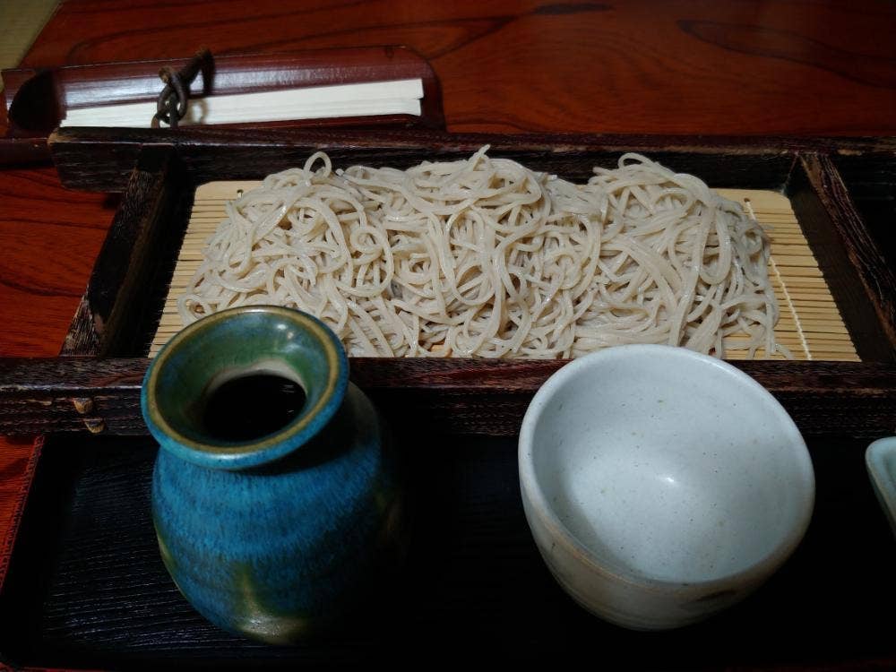 手打そば 中原 かしわ