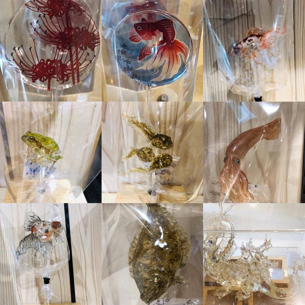 飴細工 アメシン 浅草本店工房