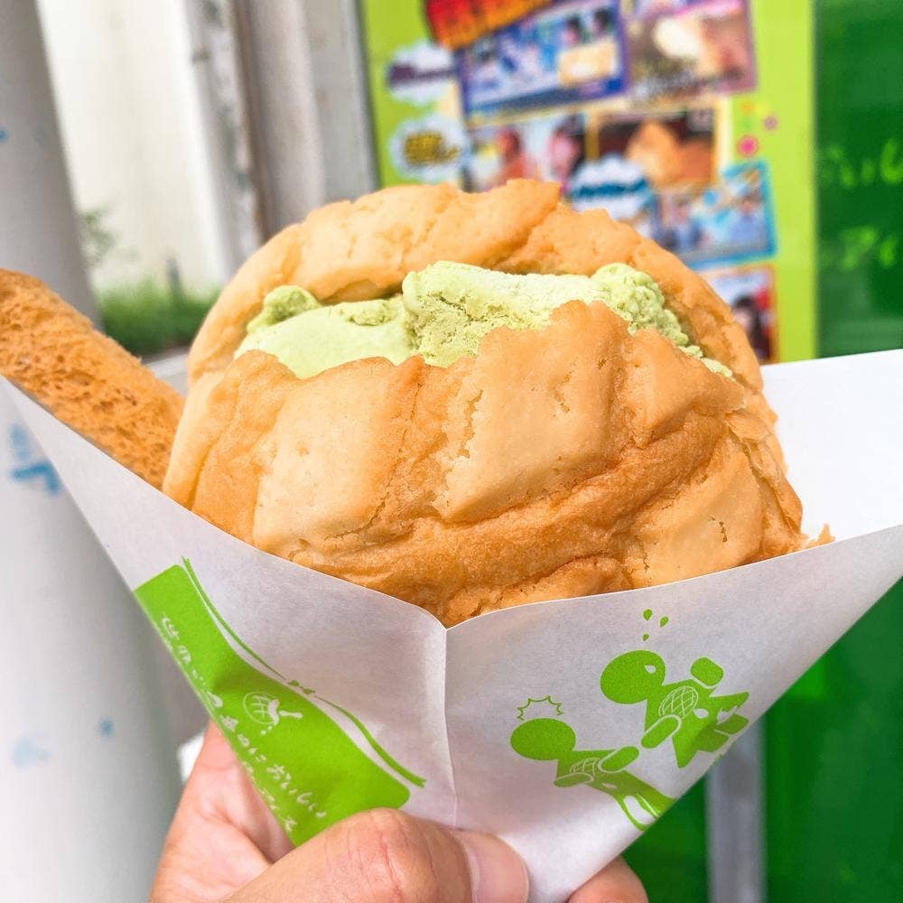 世界で2番めにおいしい焼きたてメロンパンアイス 高岡店