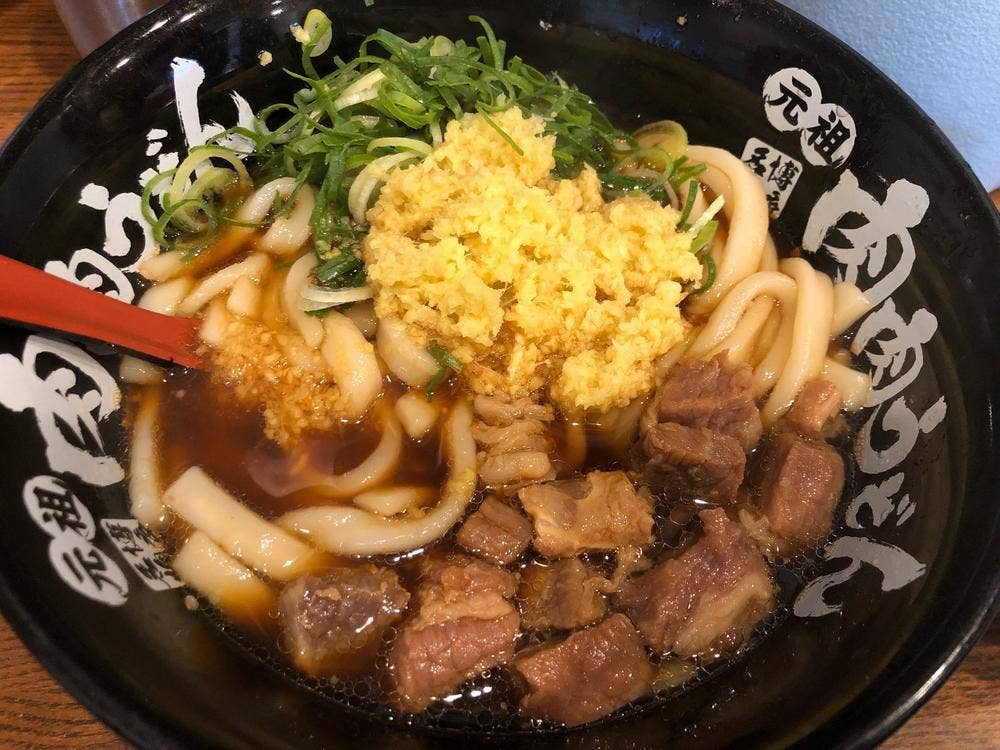 肉肉うどん 粕屋店