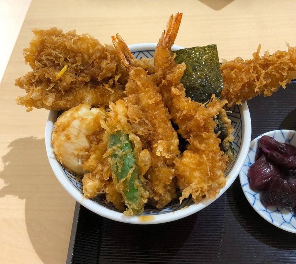 日本橋 天丼 金子半之助 ファボーレ富山店