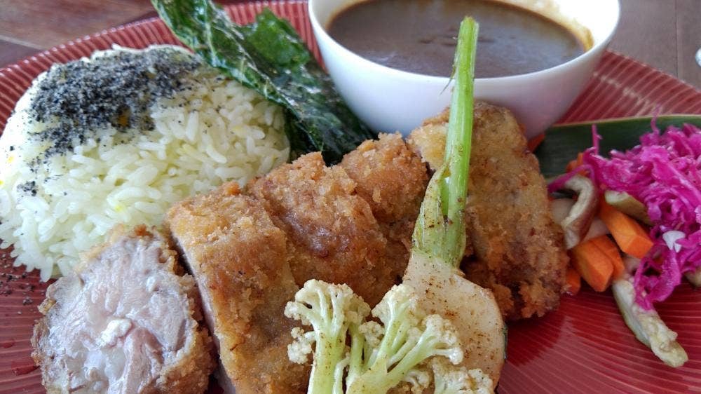 琉球カレー 喜美島南国亭
