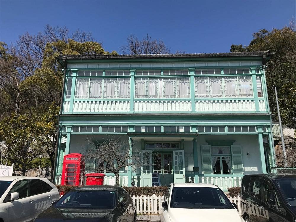 四国村カフェ