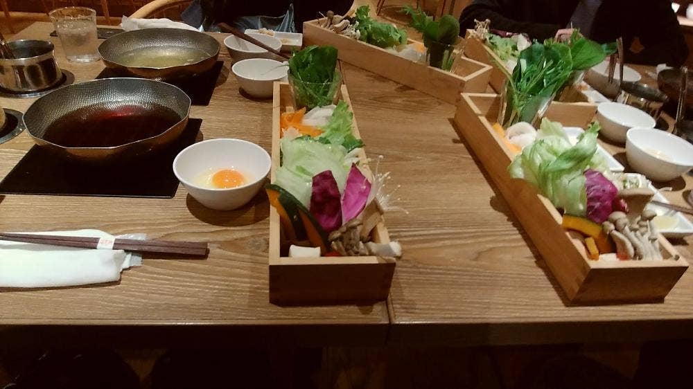 しゃぶしゃぶ あんず畑から