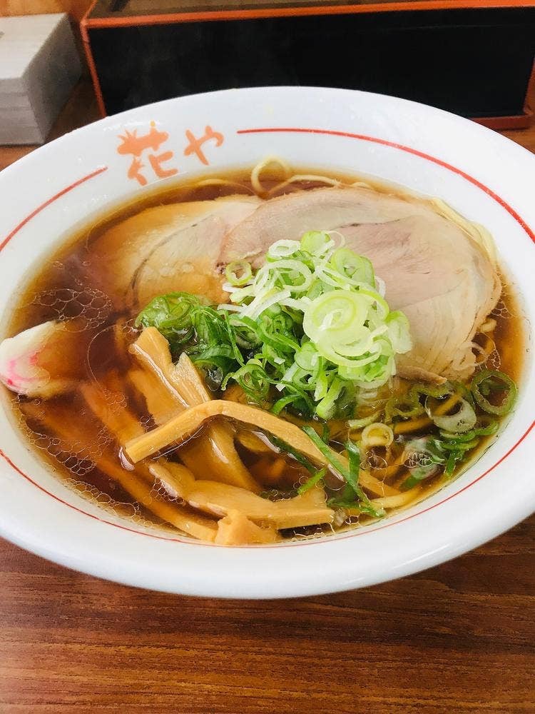 花やラーメン