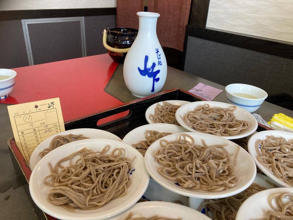 出石皿そば 山下