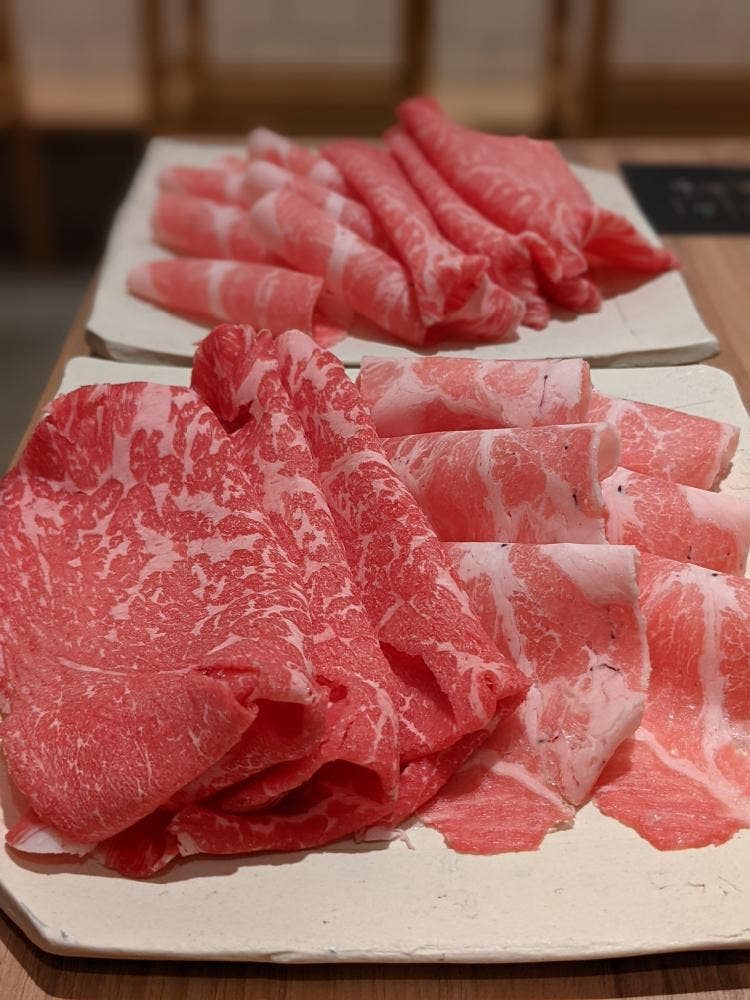 ひとり鍋 しゃぶしゃぶ萬野