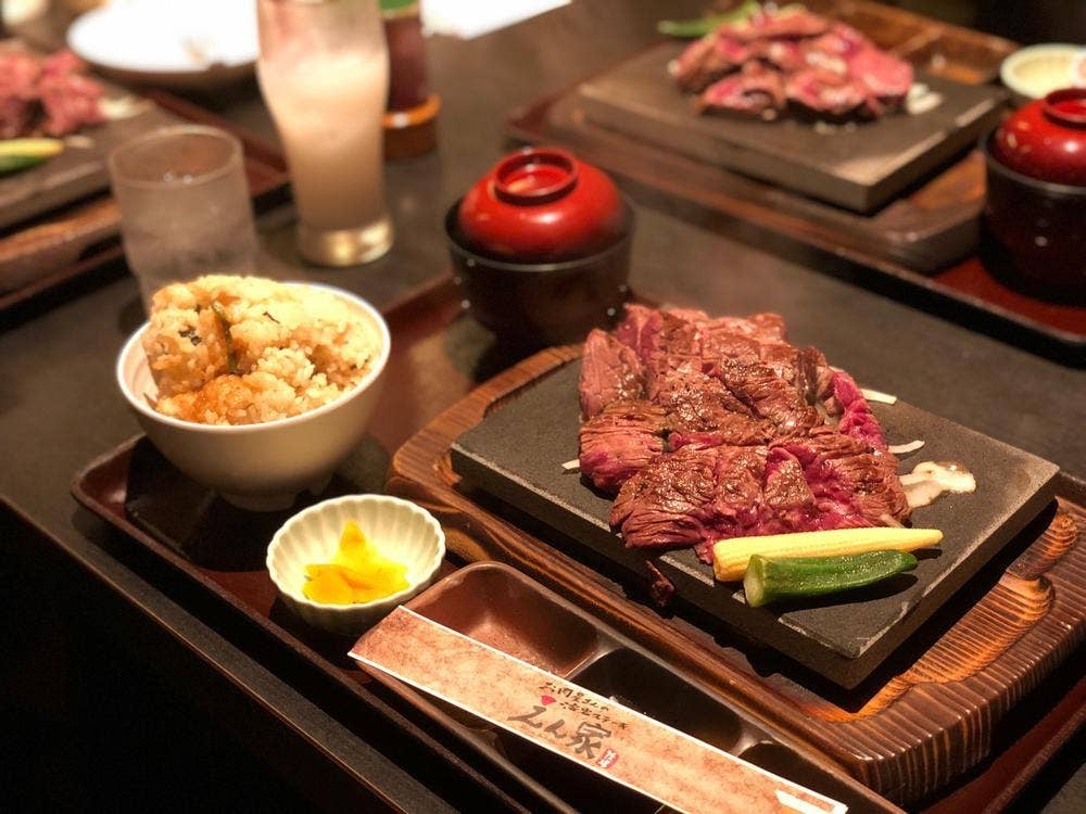 姫路ステーキ 溶岩焼きえん家 砥堀店