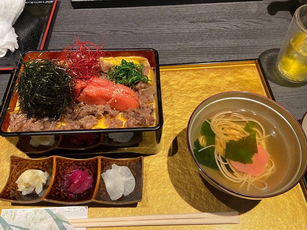 和牛めんたい 神楽 - 太宰府天満宮参道