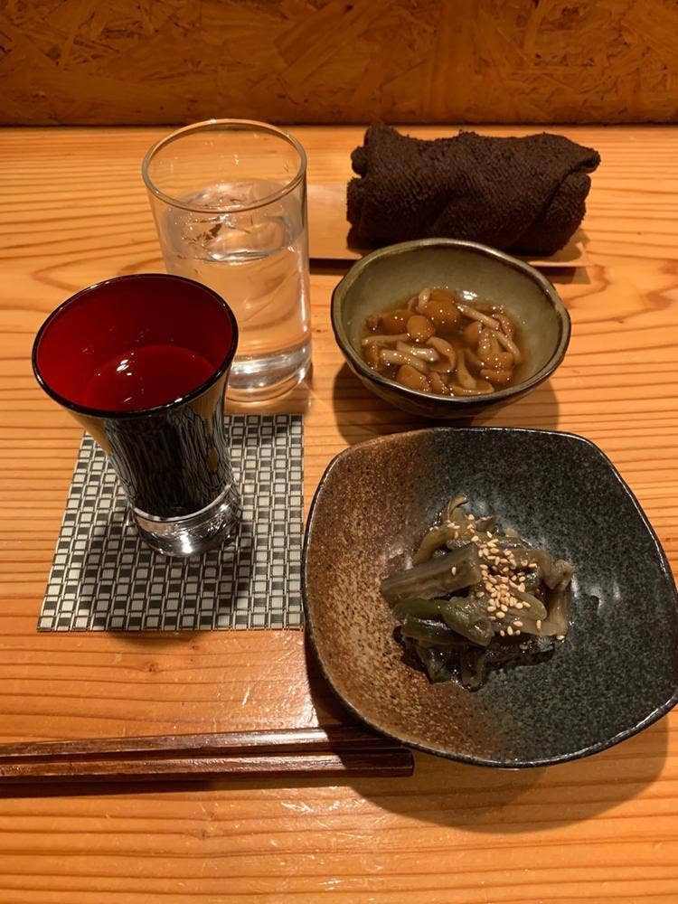 つまみとお酒 手毬