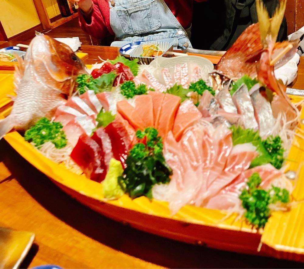 鳥半・魚半