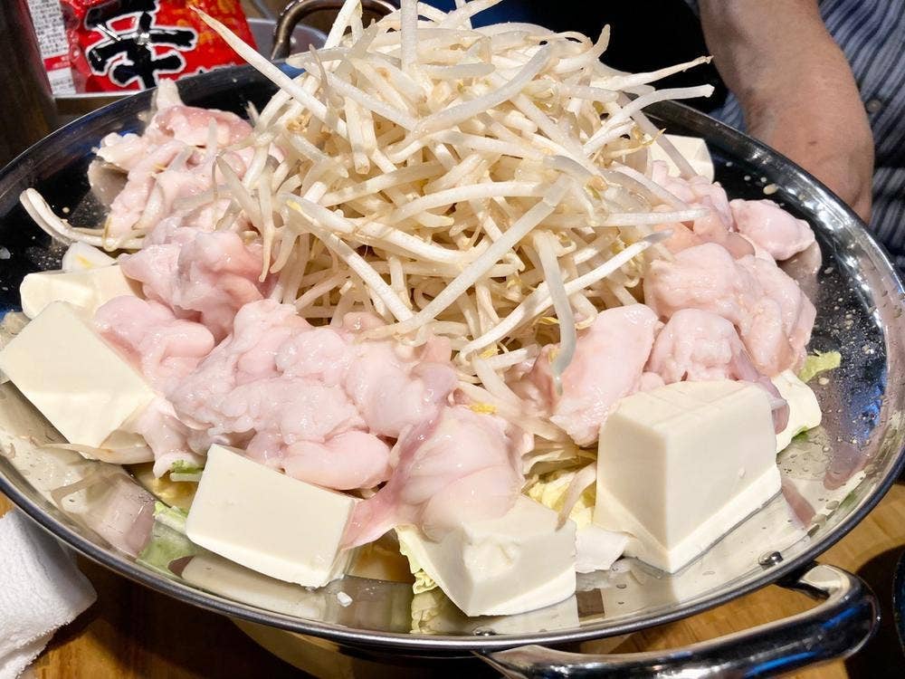 和牛もつ野菜鍋 福多朗