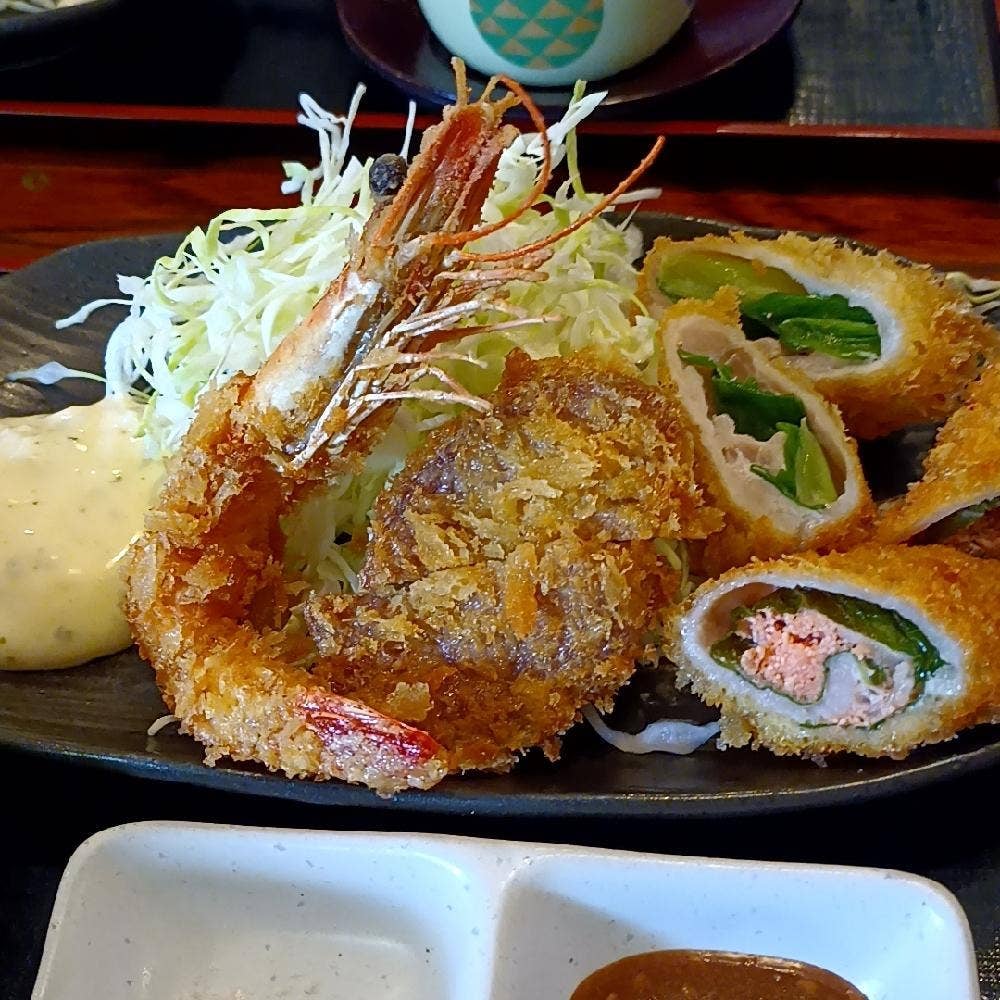とんかつ海老料理しなの