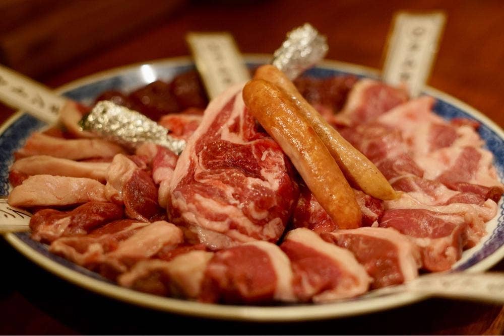 麻布の羊