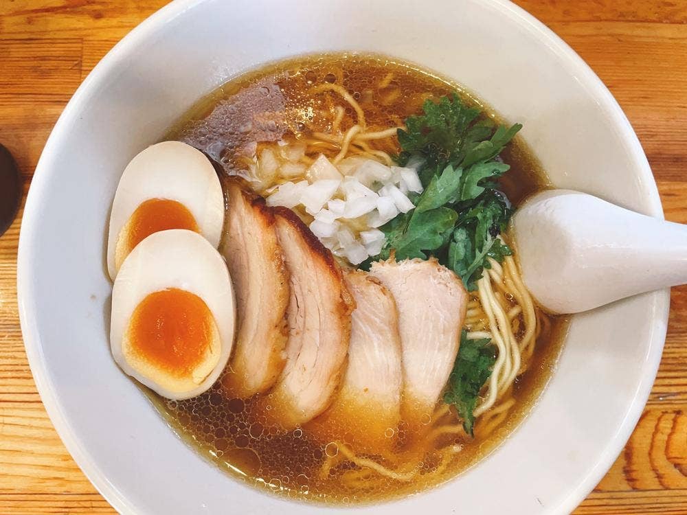 鶏ラーメン 極楽鳥