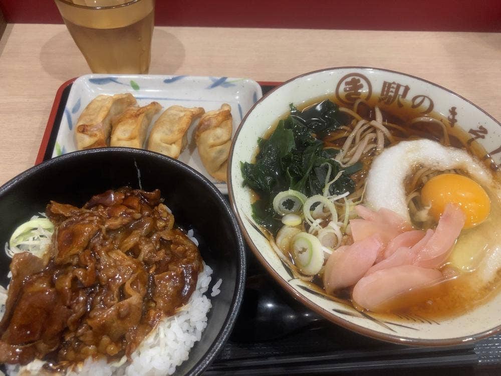 駅のきそば