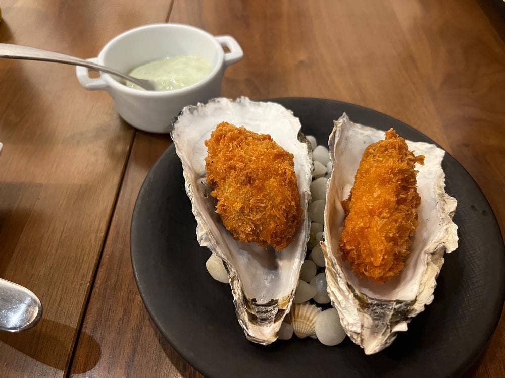 Oyster & Spanish Italian Girasole