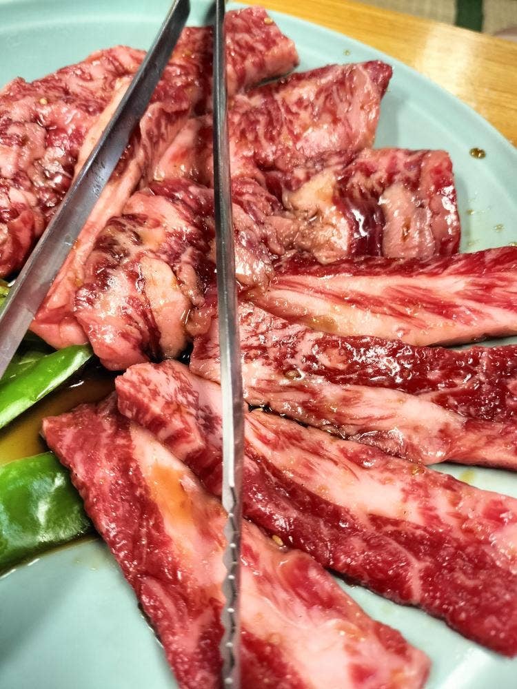 炭火焼肉白河