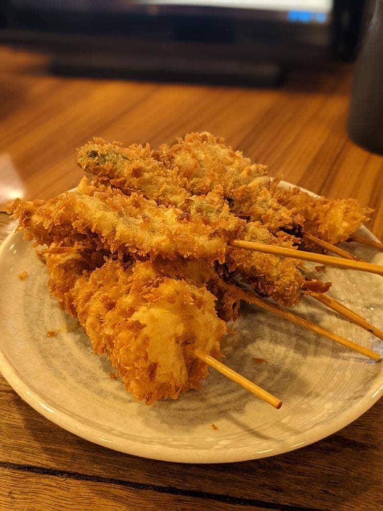 尼崎の串かつ店 鉄板 あさひ