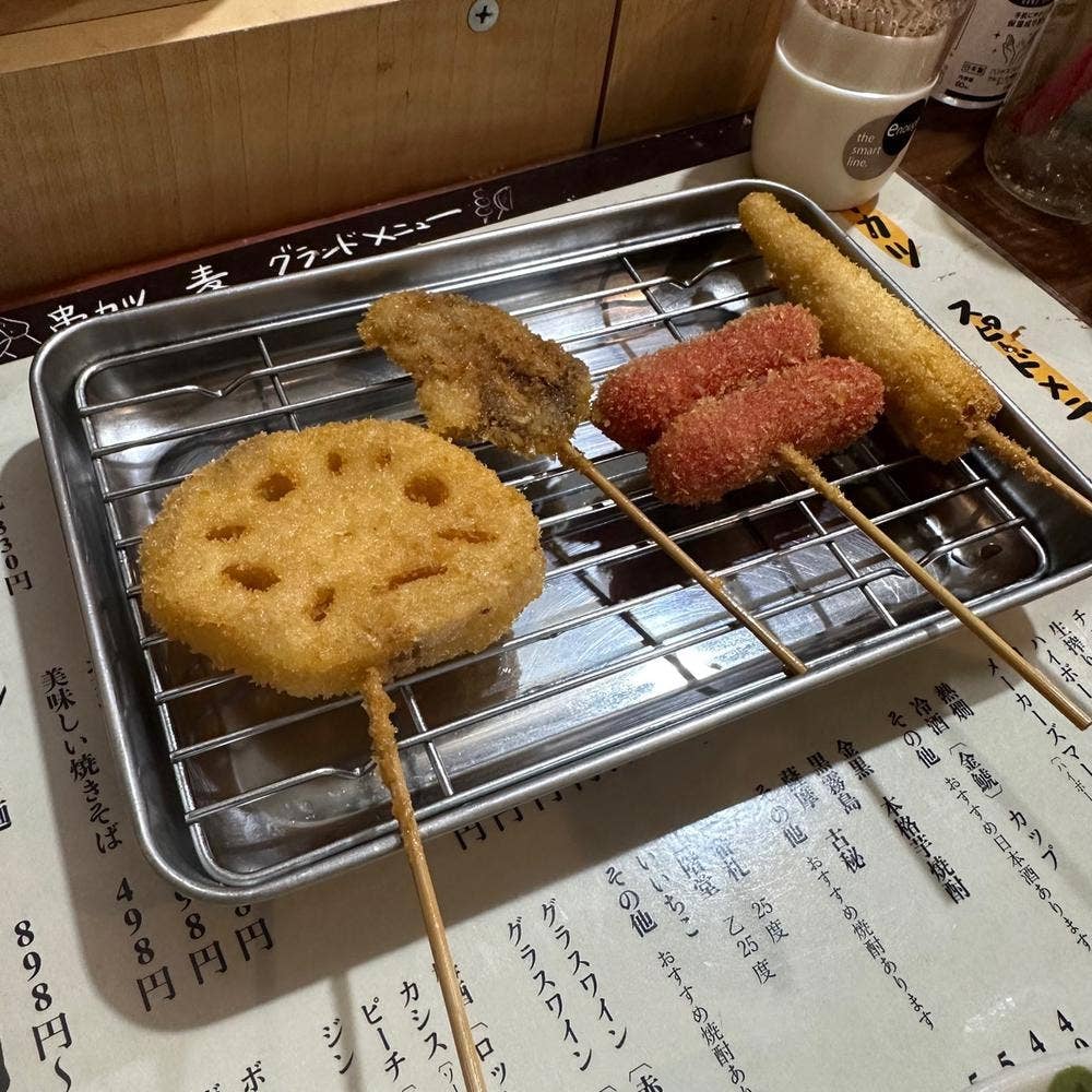 串カツ 麦