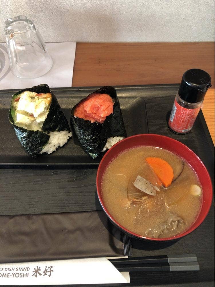 RICE DISH STAND 米好