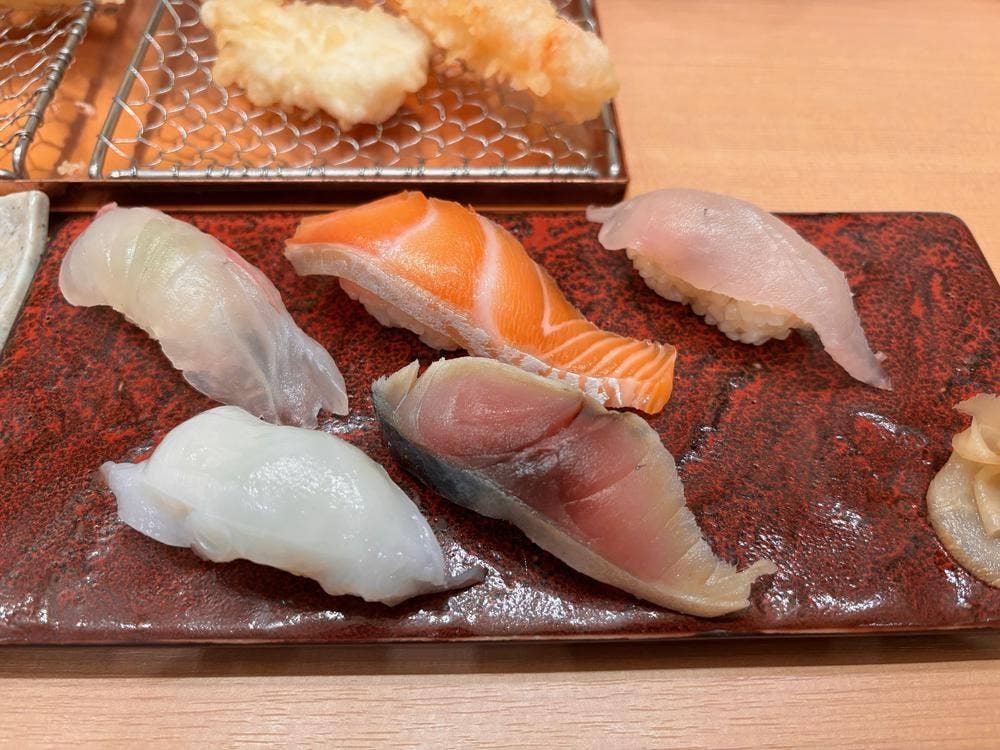 むら松笑店 寿司と天ぷらと