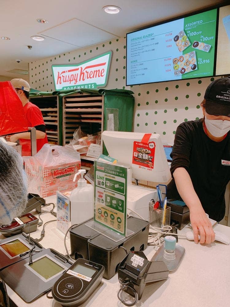 クリスピー・クリーム・ドーナツ 西武新宿ペペ店