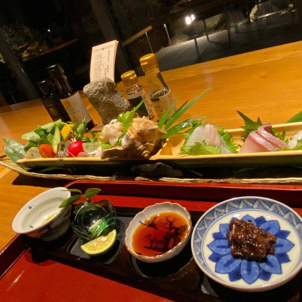 海音 真里 レストラン