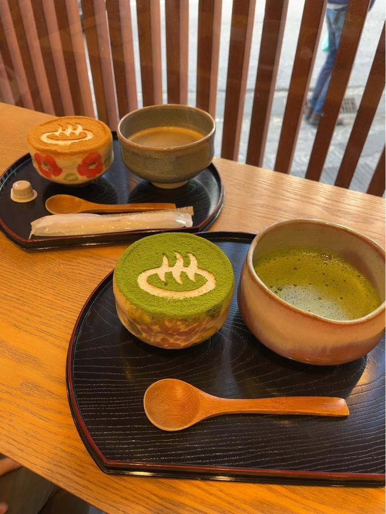 清月堂 カフェ花いんげん