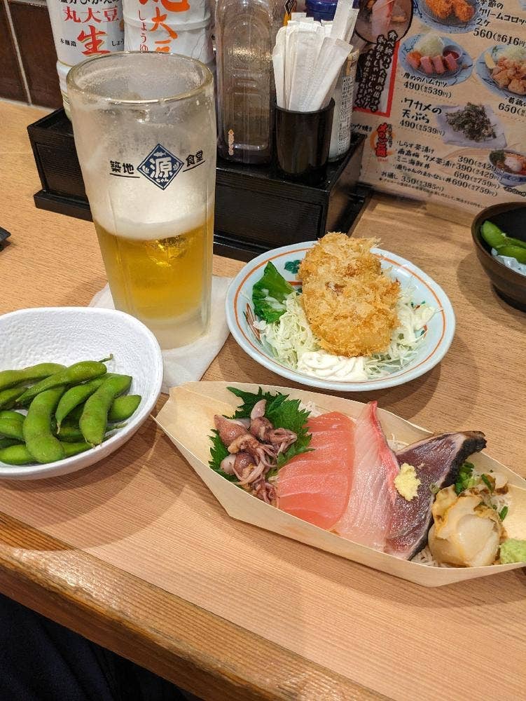 築地食堂 源ちゃん キュービックプラザ新横浜店