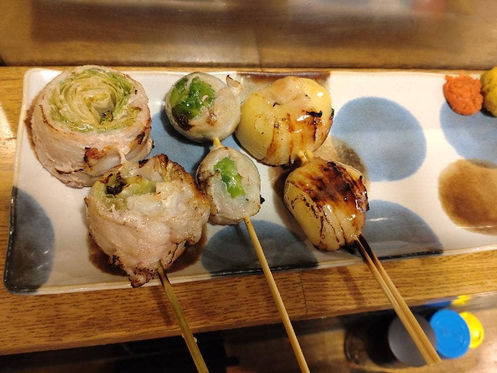 野菜巻き串 薄田商店 学芸大学店