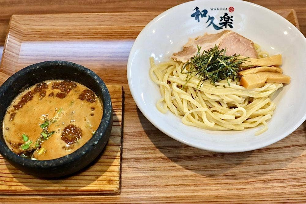 濃厚海老つけ麺 和久楽