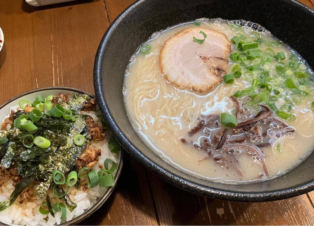 れんげ 熟成とんこつラーメン