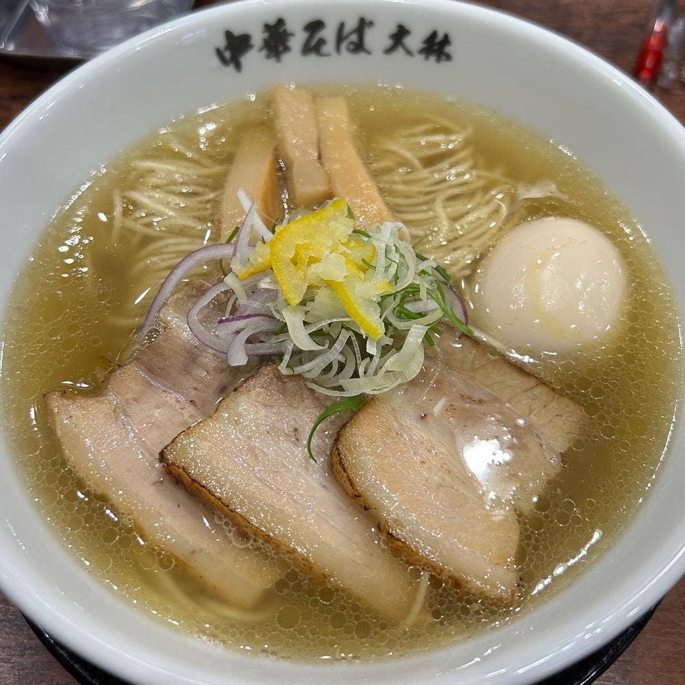 鴨と鶏 中華そば 大林