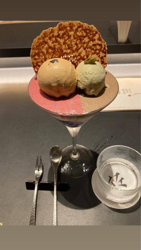 パフェ、珈琲、酒、佐々木