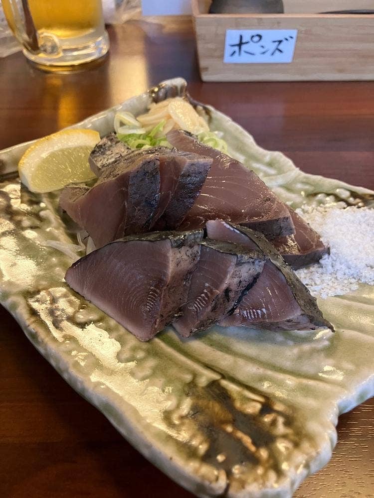 熟成魚と日本酒と藁焼き 中権丸 なんば道頓堀店